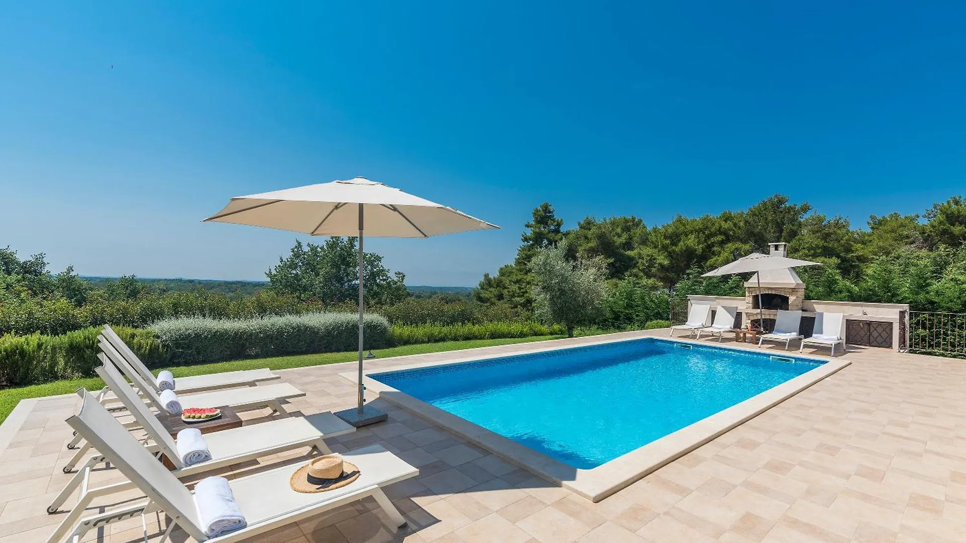 5 Star Luxury Villa With Wellness And Sea View Strpacici Chorwacja